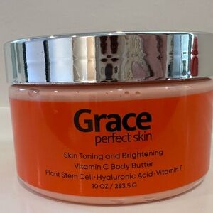 Grace Skin Toning And Brightening Vitamin C Body Butter 10oz/283.5g Hyaluronic